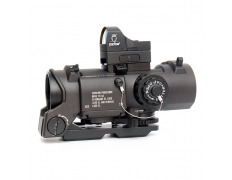 Прицел оптический Elcan SpecterDR 4х + коллиматор Docter (Black)