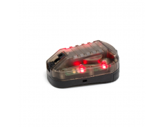 Маячок (WoSport) ИК HEL-STAR 6 красный (Black) HL-ACC-44-BK(R)
