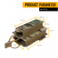 Подсумок (IDOGEAR) LSR штурмовой комбинированный (Multicam)